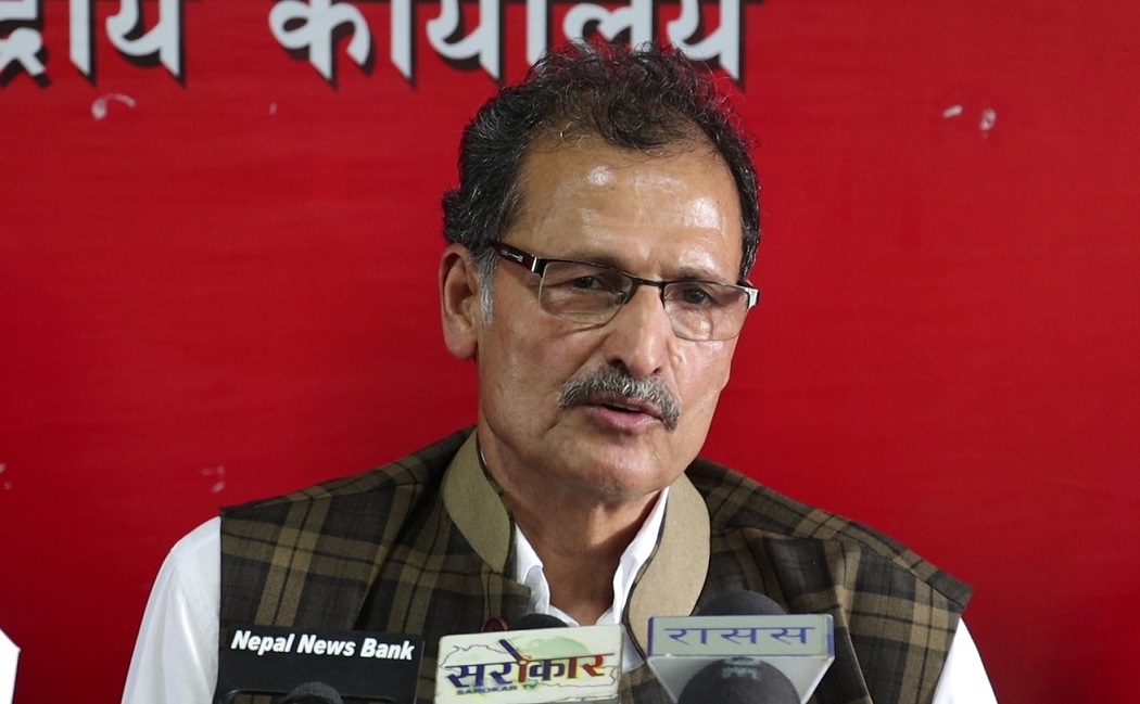 प्रवक्ताको जिम्मेवारी सम्हाल्दै सापकोटा